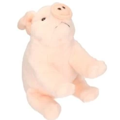 Roze Varken Knuffelbeest 22 Cm -Pluchen Speelgoed 068 2