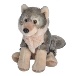 Wild Republic Pluche Wolf Knuffel 16 Cm