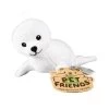 Pluche Knuffel Zeehond Wit 20 Cm