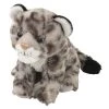 Wild Republic Luipaard Speelgoed Artikelen Sneeuwluipaard Knuffelbeest Grijs 20 Cm