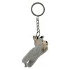 Pluche Wolf Knuffel Sleutelhanger 6 Cm