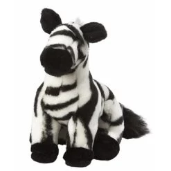 Pluche Zebra Knuffelbeest 18 Cm