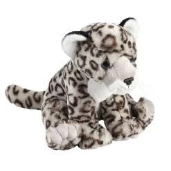 Pluche Knuffel Dieren Sneeuw Luipaard 30 Cm