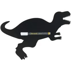 SecurIT® Zwart Dinosaurus Krijtbord 48 Cm Inclusief Stift