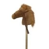 Aurora Pluche Stokpaardje Bruine Pony Met Geluid 94 Cm